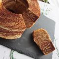 Kotemon's cooksnap of when they made 米粉で♪ ココアマーブルシフォンケーキ.