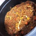 dnc712's cooksnap of when they made ストウブできのこのキーマカレー.