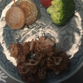 クック7H4XIN☆'s cooksnap of when they made おつまみにも★　豚れんこんのつまみ揚げ.