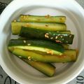おうちゃん母さん's cooksnap of when they made 【簡単】やみつきキュウリ【ピリ辛】.