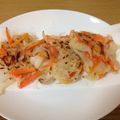 まず一歩's cooksnap of when they made 大さじ２杯の油でかき揚げ.