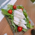 ティーマファソン's cooksnap of when they made 我が家の定番♪サラダチキンとおまけスープ.