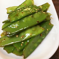 卵せんべい's cooksnap of when they made きぬさやのナムル.