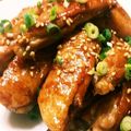 小粒な苺's cooksnap of when they made シンプル簡単 手羽中の甘辛照り焼き.