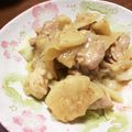あんずてぃー☆'s cooksnap of when they made ☆鶏むね肉と大根の味噌炒め煮☆.