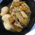 ほまれママ♡'s cooksnap of when they made ニンニクたっぷり！手羽中と大根の甘辛煮.