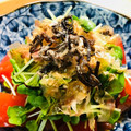 島子☆'s cooksnap of when they made トマトとカイワレの簡単サラダ♡.