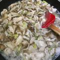 なつれんママ's cooksnap of when they made ■糖質制限■豚バラ肉舞茸生姜スープ簡単朝.