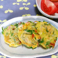 クックI7I5L1☆'s cooksnap of when they made とろふわ食感♪葱とチーズの落とし焼き.