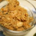 rakuen's cooksnap of when they made マグロの味噌そぼろ～お手製マグロフレーク.