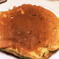 るう☆みい's cooksnap of when they made きなこ豆乳バナナホットケーキ.