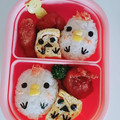 だり☆ミ's cooksnap of when they made 簡単☆キャラ弁 にわとり v（°∇°）v.