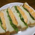 ジョングレ's cooksnap of when they made ☆お腹も満足♪ 厚焼き卵のサンドイッチ☆.