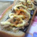 とら＆とららのママ's cooksnap of when they made ニコニコ海苔でツナ海苔マヨトースト☆.