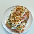賢くんママ's cooksnap of when they made 月曜の朝は香味カレートースト☆.
