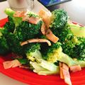☆糖質減らしてます☆'s cooksnap of when they made ブロッコリーとベーコンのカレーマヨ炒め.