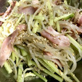 ☆みこたん☆'s cooksnap of when they made もやしときゅうりとハムの中華和え.