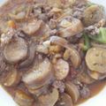 xxnsxx's cooksnap of when they made なすとひき肉のカレー煮.