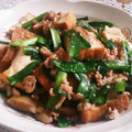 クック6DDPP8☆'s cooksnap of when they made ◆厚揚げとニラのピリ辛挽き肉あん炒め♪.