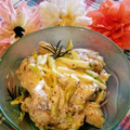 ももちゃんのれしぴ's cooksnap of when they made ゆで鶏のマヨマスタード和え.