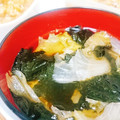 moz煮's cooksnap of when they made レタスと海苔のスープ.