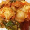♡HANABI18♡'s cooksnap of when they made 簡単！！ヘルシー♪鶏ムネ肉の甘酢煮♡.
