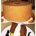 るーゆらまま's cooksnap of when they made チョコレートシフォンケーキ.