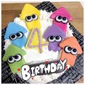 ｽﾃｨｯｺ's cooksnap of when they made スプラトゥーンケーキ.