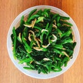 minmit's cooksnap of when they made ほうれん草と干しエビのお浸し.