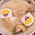 料理苦手なゆうママ☆'s cooksnap of when they made お正月のお餅＊お雑煮♪鶏・大根.