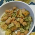 れおいち's cooksnap of when they made あおのりポテトビーンズ【柏市学校給食】.