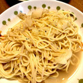 暴走インコ's cooksnap of when they made アサリの酒蒸しの後はうまうま簡単パスタ。.