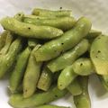 赤蜻蛉's cooksnap of when they made エダマメのオリーブオイル焼き.