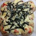 poponyan's cooksnap of when they made 全粒粉50%！明太マヨチーズちぎりパン.