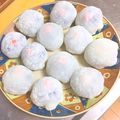 ぴよよこ's cooksnap of when they made 更新。レンジで簡単、いちご大福.