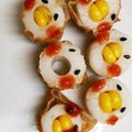 ぷかっちぷかっち's cooksnap of when they made ちくわドリ組体操×かぼちゃにわとり弁当.