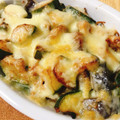 こはる・▽・'s cooksnap of when they made きのこと夏野菜のとろ〜りチーズ焼.