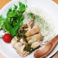 ひなひ☆はは's cooksnap of when they made 炊飯器だけ！我が家のカオマンガイ.