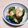 アクセル☆'s cooksnap of when they made ブロッコリーとエビのオリーブオイル炒め.