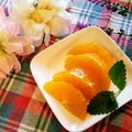 ももちゃんのれしぴ's cooksnap of when they made ネーブルのカット♡.