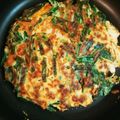 りょうりしろうと's cooksnap of when they made 簡単！ニラたっぷりお好み焼き.