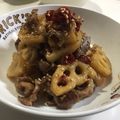 こがしママ's cooksnap of when they made れんこんと豚バラの甘辛炒め♪花粉症対策に.