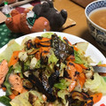 ぴかりんʕ•ᴥ•ʔ's cooksnap of when they made 鮭とキャベツと人参のバター炒め.