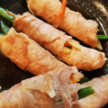 chiiiiharu's cooksnap of when they made 焼肉のタレで！簡単野菜の肉巻き♪.