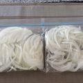 Amalka's cooksnap of when they made 【野菜の冷凍保存】たまねぎ.