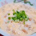 hanemakoo's cooksnap of when they made 楽ちん納豆雑炊。.