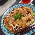 碧海たん。's cooksnap of when they made 家にあるもので簡単にふわふわお好み焼き.