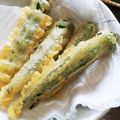 手作り★ママ's cooksnap of when they made ☆おくらの天ぷら☆揚げだし豆腐にも♪.