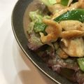 kanon0208's cooksnap of when they made 鶏むね肉と長芋のガリマヨポン炒め.