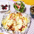 ゆけり３兄弟's cooksnap of when they made 節約☆パンの耳でピザ風.